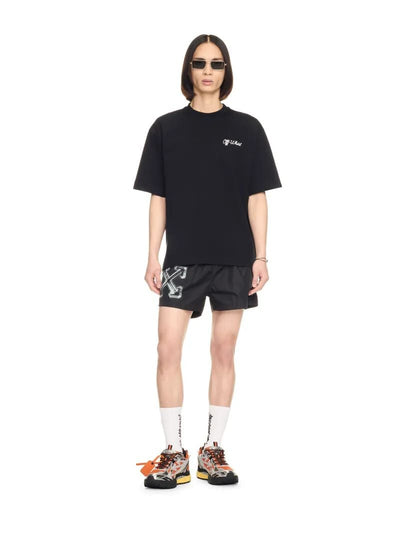 Off White Black Script T Shirt