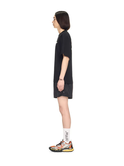 Off White Black Script T Shirt