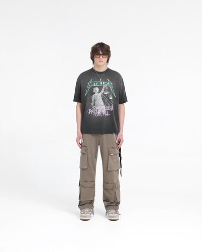 Metallica Justice T-Shirt Stained Black