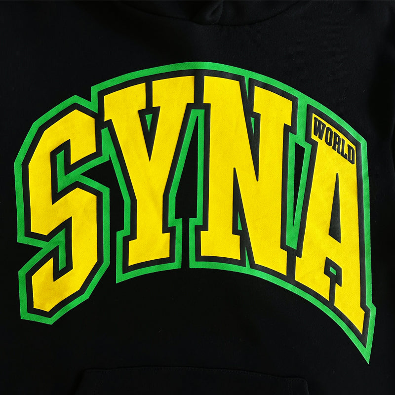 Syna World College Logo Tracksuit - Black / Yellow