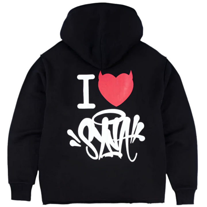 Syna World I Love Syna Hoodie Black – Royal Culture