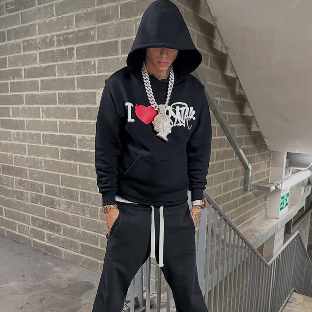 Syna World I Love Syna Hoodie Black – Royal Culture