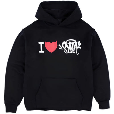 Syna World I Love Syna Hoodie Black