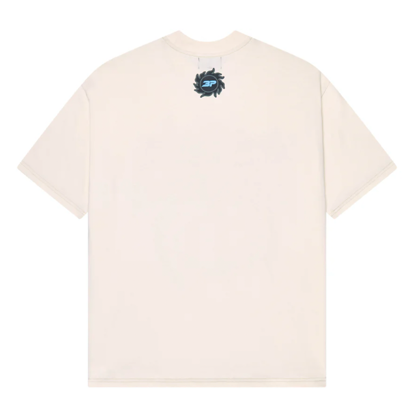 Broken Planet Star Gazing T-Shirt Vanilla White