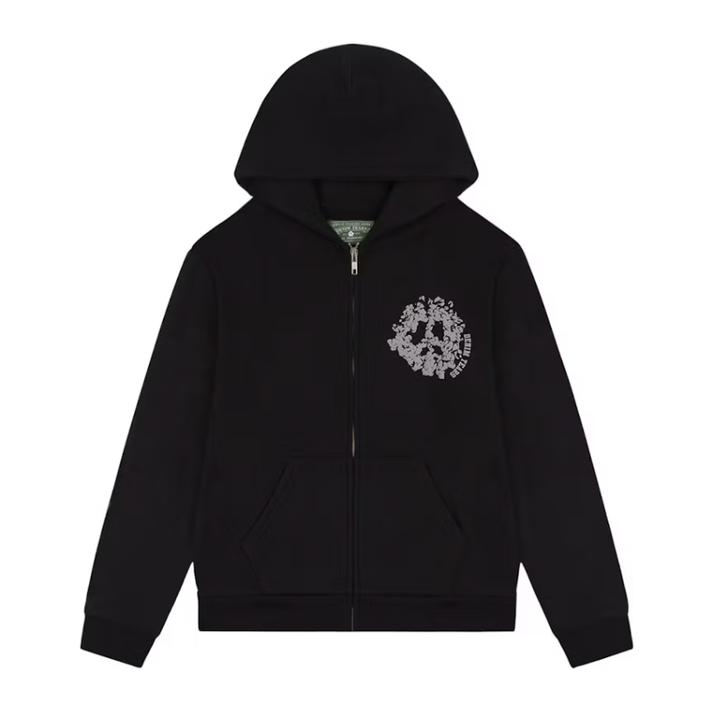 Denim Tears Denim University Zip Hoodie (SS24) Black