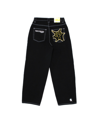 PROTECT LDN Scribble Black Bonkers Denim