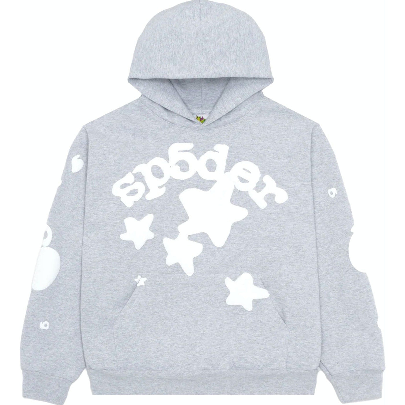 (SALE) Sp5der Beluga Hoodie Heather Grey