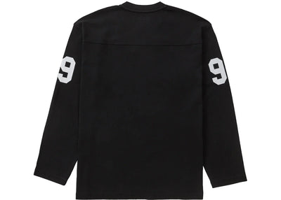 Supreme 99 Long Sleeve Football Top Black