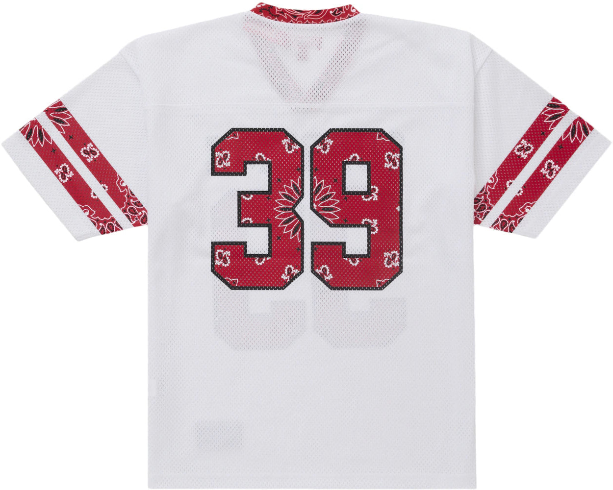 Supreme Bandana Football Jersey White Men's - SS25
