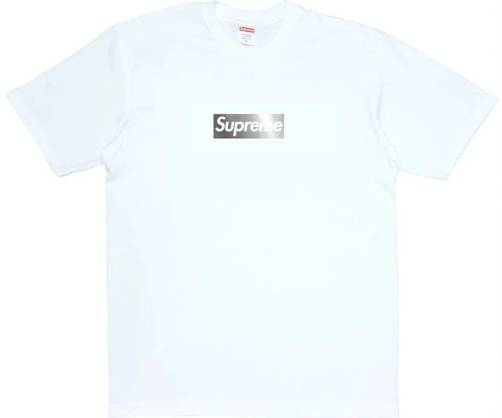 supreme white tee shirt