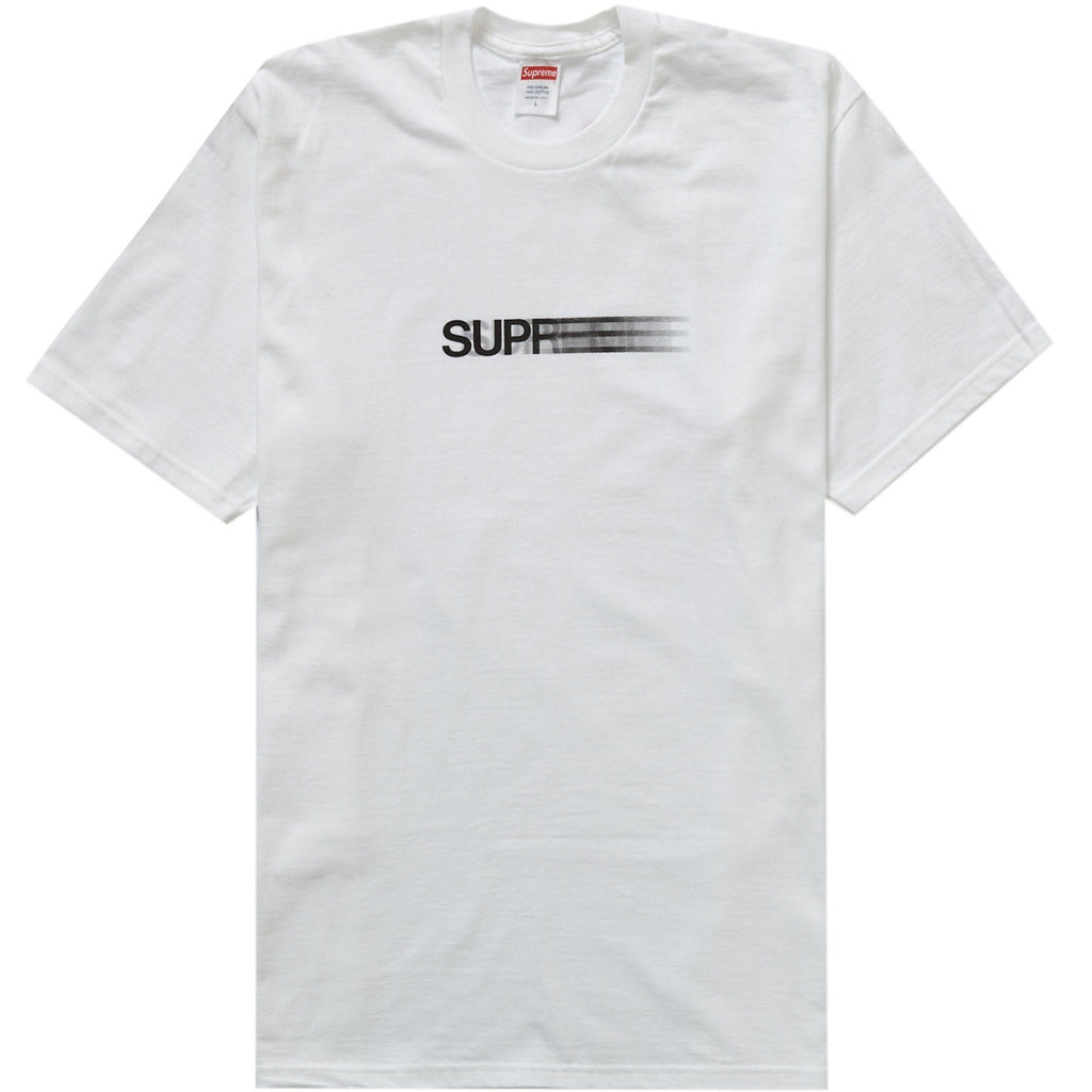 (SALE) Supreme Motion Logo Tee (SS23) White – Royal Culture