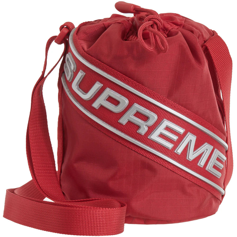 Supreme Small Cinch Red Pouch