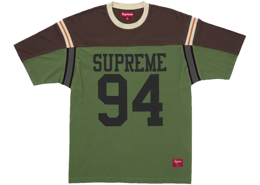 Supreme S/S Football Top Green – Royal Culture