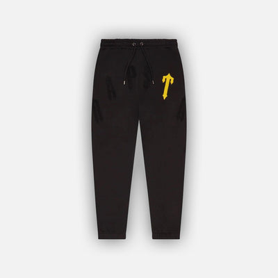 Trapstar Irongate Arch Chenille 2.0 Hooded Tracksuit - Black / Yellow