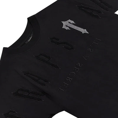 Trapstar Irongate Arch 2.0 T-Shirt & Short Set - Black/Grey