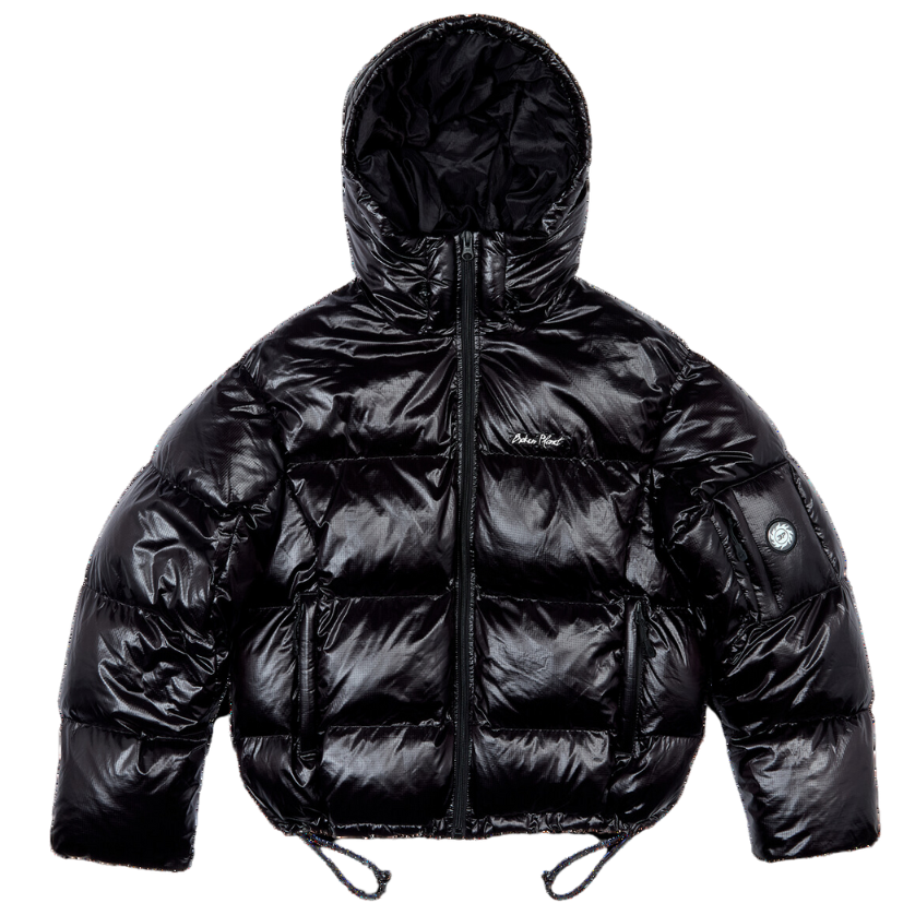 Hype Locker UK Broken Planet Black Puffer Jacket