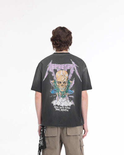 Metallica Justice T-Shirt Stained Black