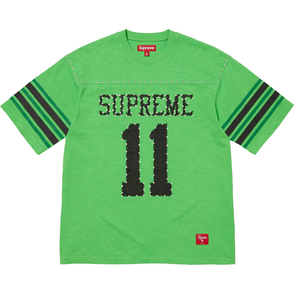 Supreme Studded Football Top Green – Royal Culture
