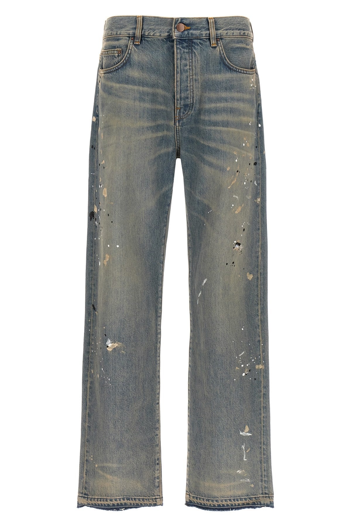 Amiri 'Painter Straight' jeans light blue