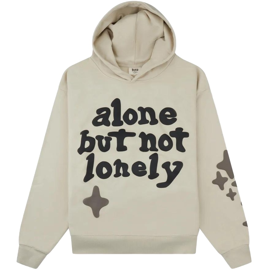 BROKEN PLANET ALONE BUT NOT LONELY HOODIE