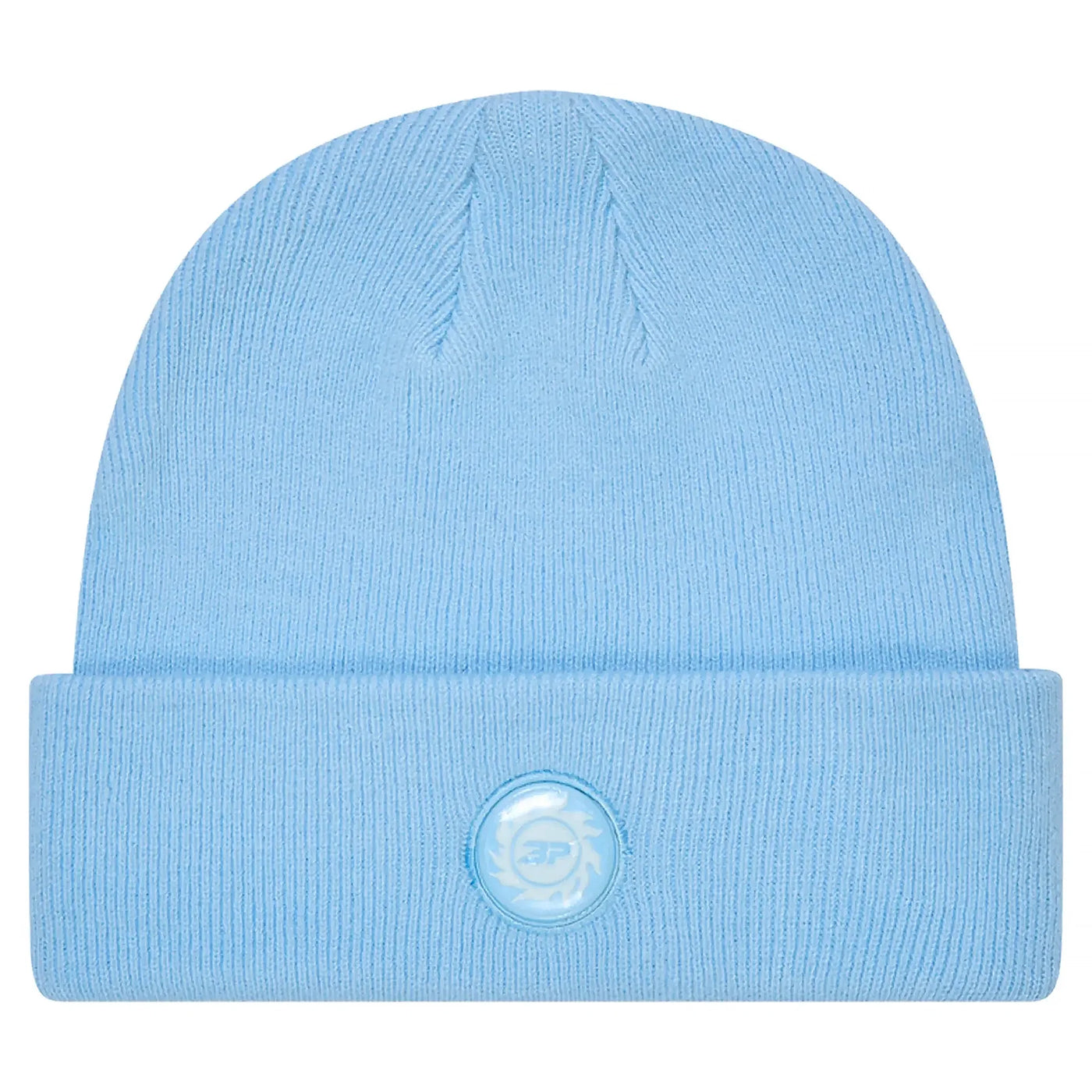 Broken Planet Premium Light Blue Fold‑Over Unisex Beanie