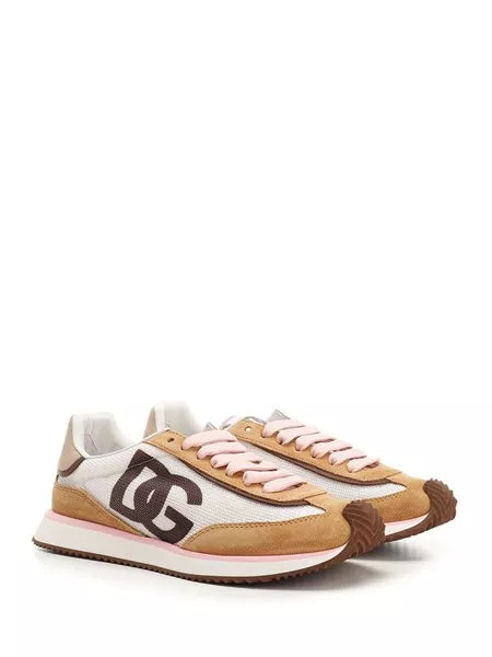 Dolce & Gabbana Women's DG Cushion Mesh Sneakers - Stylish, Comfortable, Lightweight