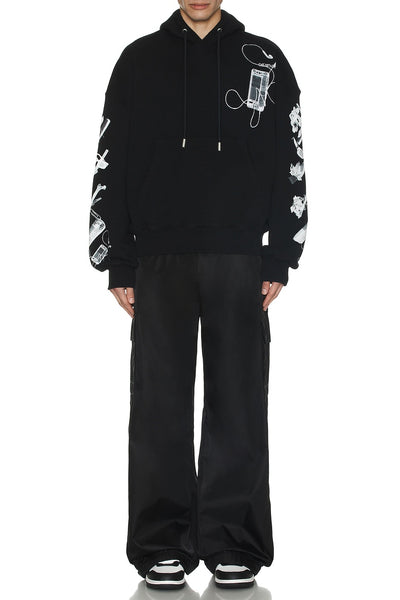 Off White Scan Over Hoodie
