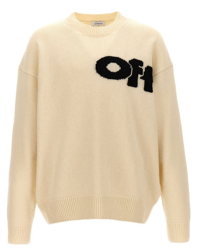 Off-white 'shared logo' sweater white