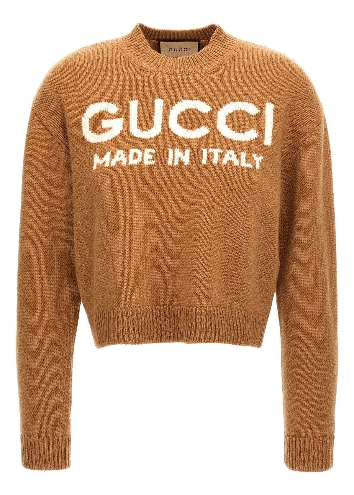 Gucci Jacquard Logo Sweater