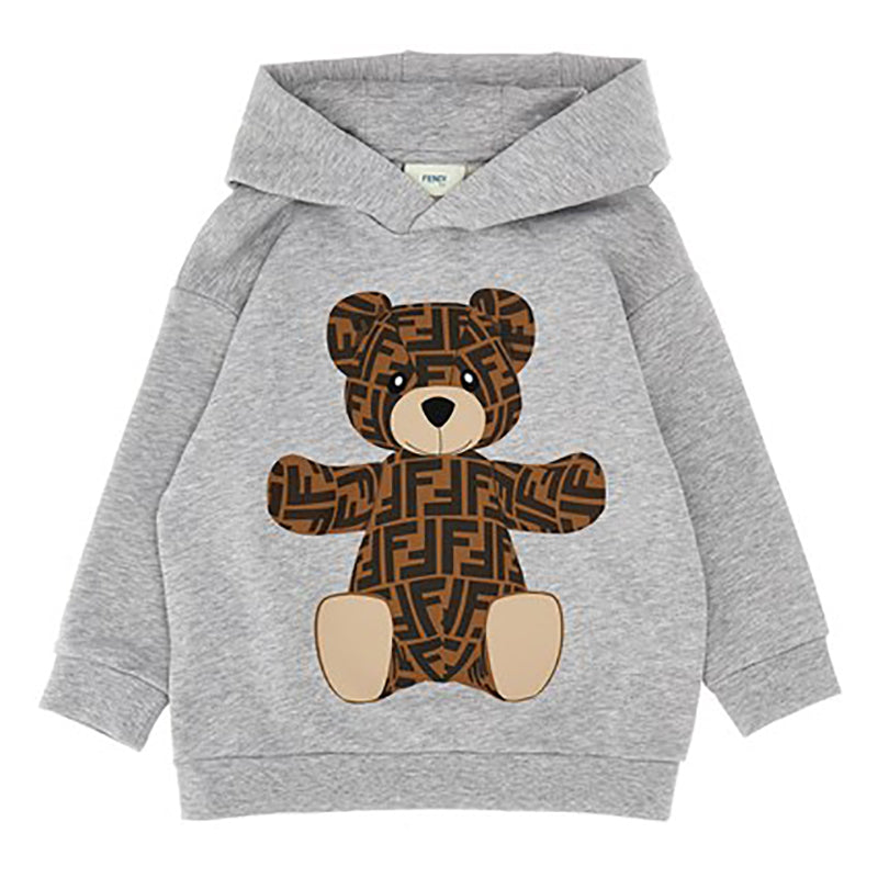FENDI KIDS 'Bear’Hoodie