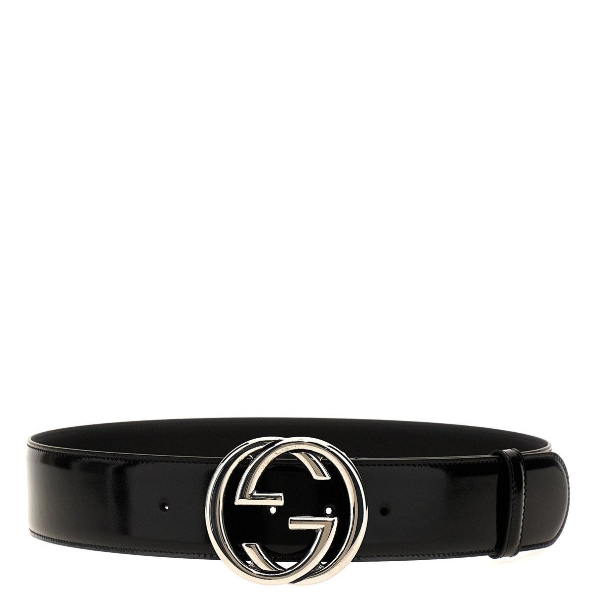 Gucci Incrocio GG Leather Belt