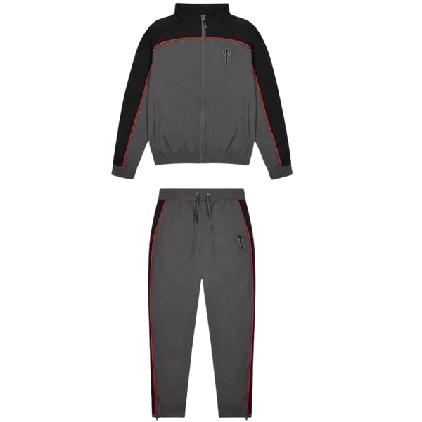 Trapstar Irongate T Shellsuit - Black / Grey / Red – Royal Culture