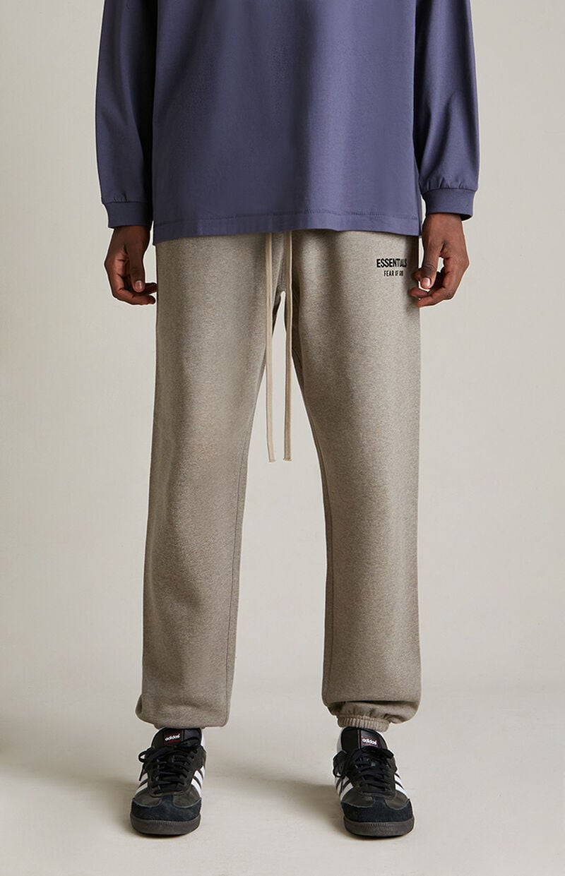 FEAR OF GOD ESSENTIALS Sweatpants SS25 Heather Grey