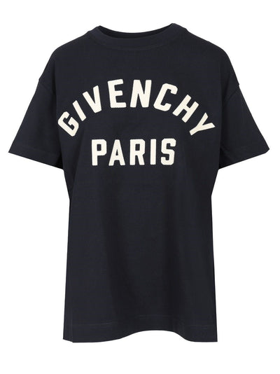 Givenchy Women's Loose-Fit Logo Cotton T-Shirt - Luxury Designer Apparel