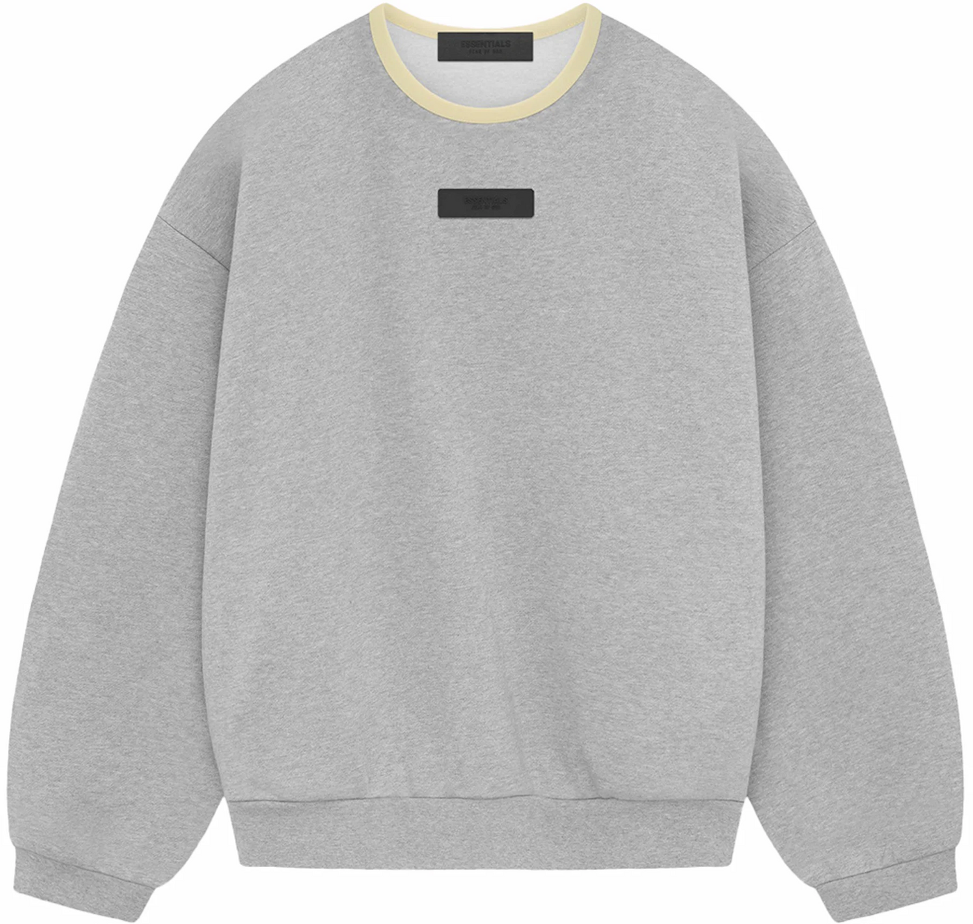 FEAR OF GOD Essentials crewneck sweatshirt light heather grey (SS24)