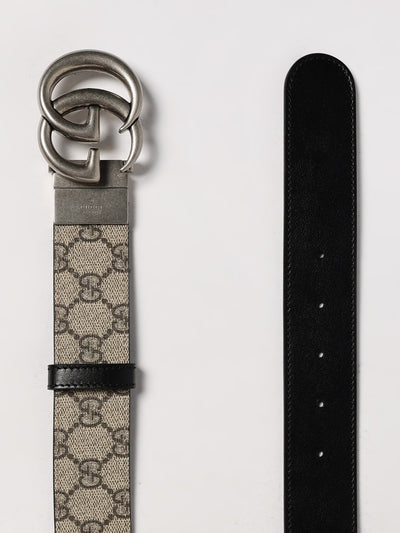 Gucci Reversible GG Monogram Calfskin Belt for Men - Iconic Designer Style