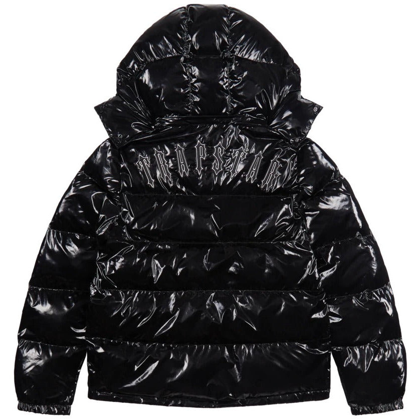 Trapstar Shiny Irongate Detachable Hooded Puffer Jacket