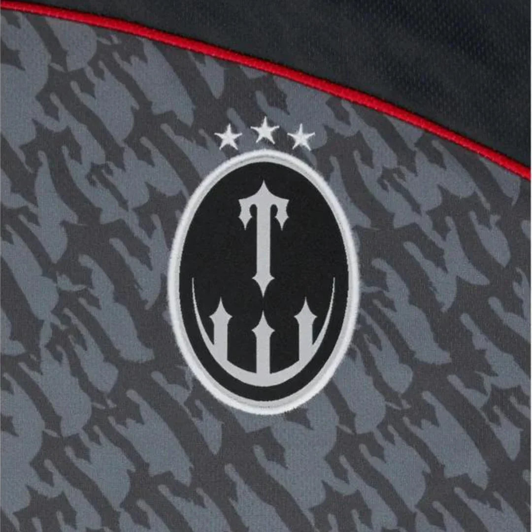 Trapstar T Football Jersey Grey Red Monogram Sportwear