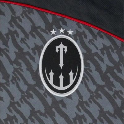 Trapstar T Football Jersey Grey Red Monogram Sportwear