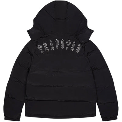 Trapstar Black Hooded Puffer Jacket