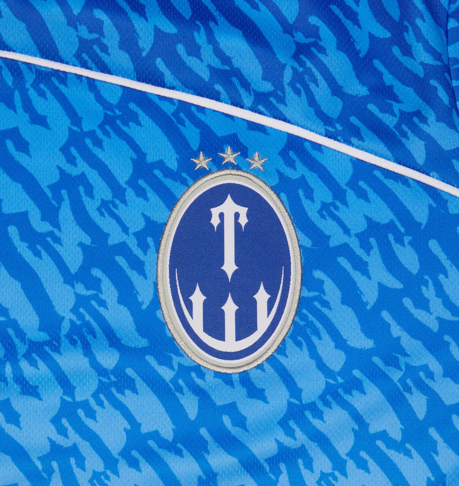 Trapstar Blue Gradient Football Jersey – Premium Polyester Sportswear
