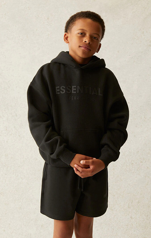 Childrens black hoodie hotsell