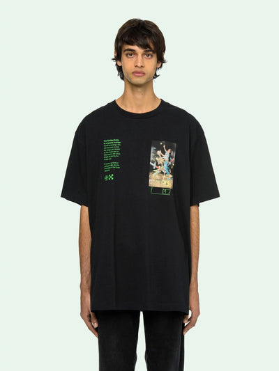 OFF-WHITE PASCAL PAINTING S/S OVER T-SHIRT BLACK