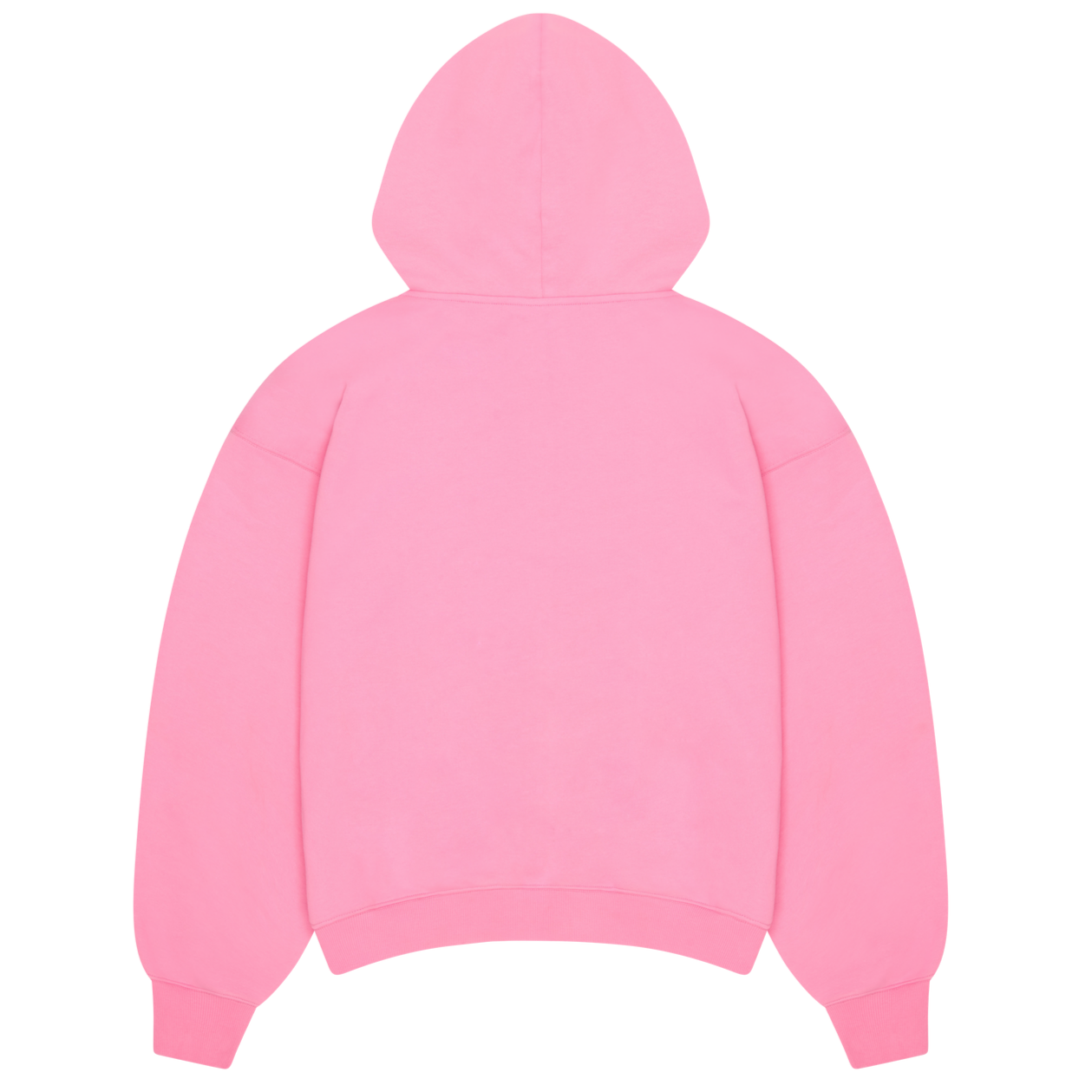 BROKEN PLANET CANDY PINK ZIP UP HOODIE