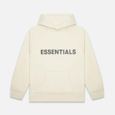 (SALE) FEAR OF GOD Essentials hoodie buttercream