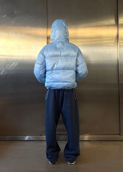 Broken Planet Sky Blue Lightweight Insulated Puffer Jacket