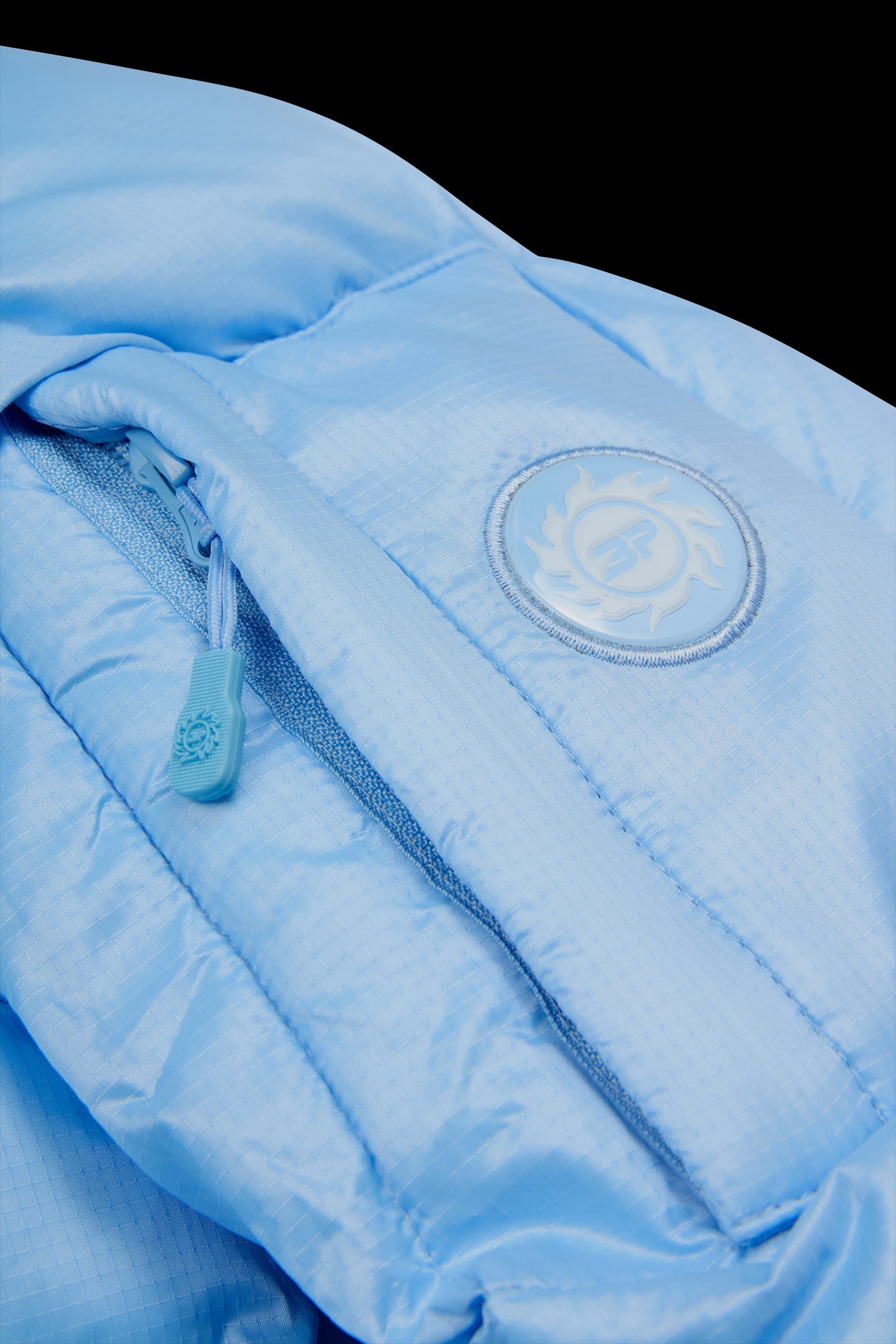 Broken Planet Sky Blue Lightweight Insulated Puffer Jacket
