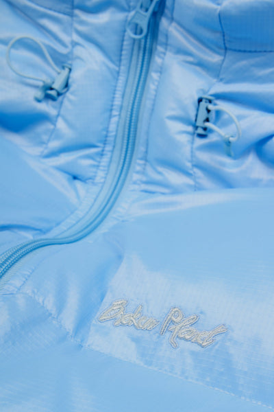 Broken Planet Sky Blue Lightweight Insulated Puffer Jacket