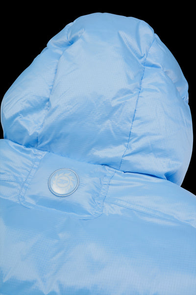 Broken Planet Sky Blue Lightweight Insulated Puffer Jacket