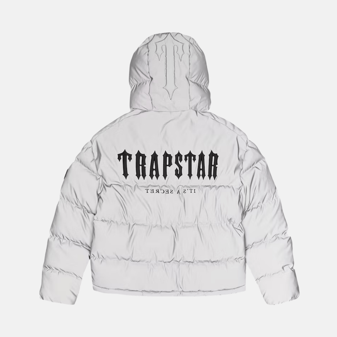 Trapstar Decoded Hooded Puffer 2.0 Jacket Reflective Royal Culture